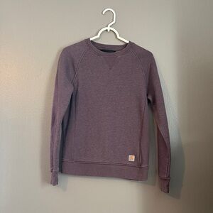 Carhartt Women's Purple Crew Neck Sweater